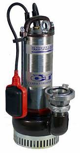 Profesionálne kalove čerpadlo Uniqua Cesspit J20PS , kabel 10 m , 230 V , vytlačná vyška 16 m, veľkosť častic 0,8mm  Cena prenájmu : 5 eur - hod. / 15 eur - 4 hod. / 18 eur - 8 hod. /  20 eur - deň